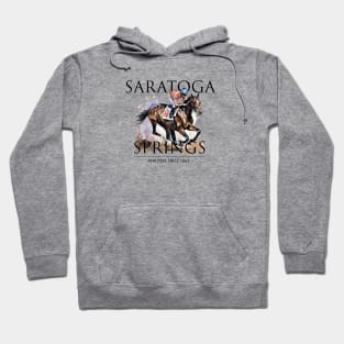 Saratoga Springs Horse Races Hoodie